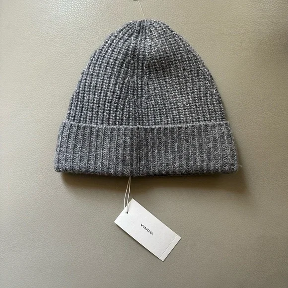 Vince Plush Cashmere Chunky Knit Hat NWT